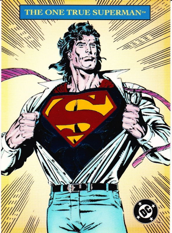 Clark changes to Superman, in Steve Hendricks's DC Comics Comic Art ...