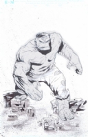 Incredible Hulk (Sal Buscema Homage) - Justin Mason Comic Art