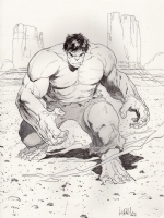 Incredible Hulk (Sal Buscema Homage) - Filipe Andrade Comic Art