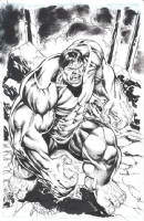 Incredible Hulk (Sal Buscema Homage) - Kevin Sharpe Comic Art