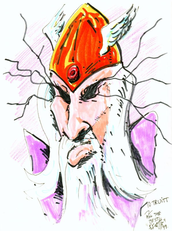 Mordru by Scott Beaderstadt, in Truitt Johnson's Legion of Super-Heroes ...