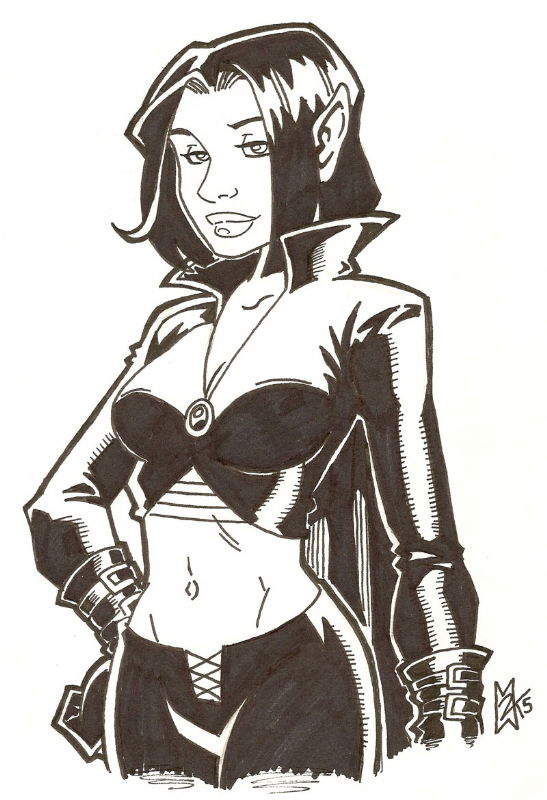 Shadow Lass By Matt Wendt In Truitt Johnsons Legion Of Super Heroes Book I Comic Art Gallery Room 0940