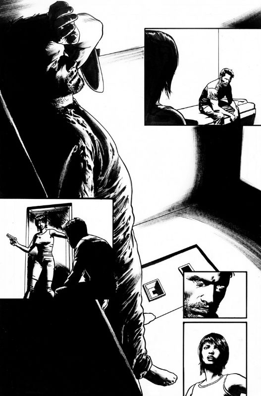 Uncanny #6: page 11, in Aaron Campbell's Uncanny #6 Comic Art Gallery Room