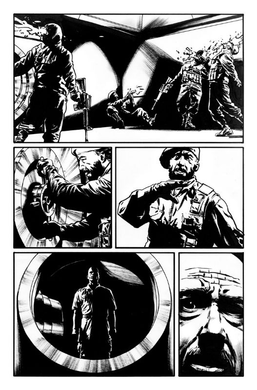 Uncanny #6: page 20, in Aaron Campbell's Uncanny #6 Comic Art Gallery Room