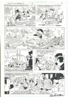 Hunt of the Baskervilles, Daffy Duck and Porky Pig Comic Art