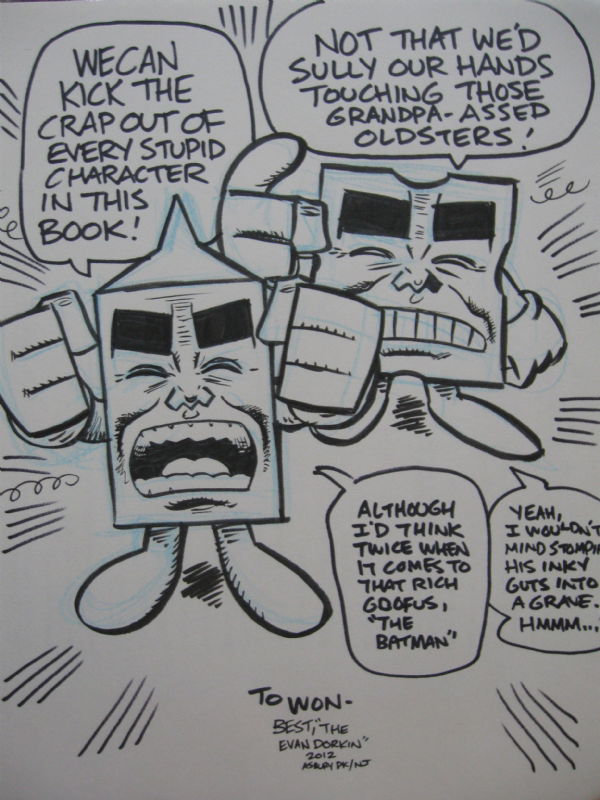 Milk and Cheese by Evan Dorkin, in Won Choi's Wizard World Philadelphia ...