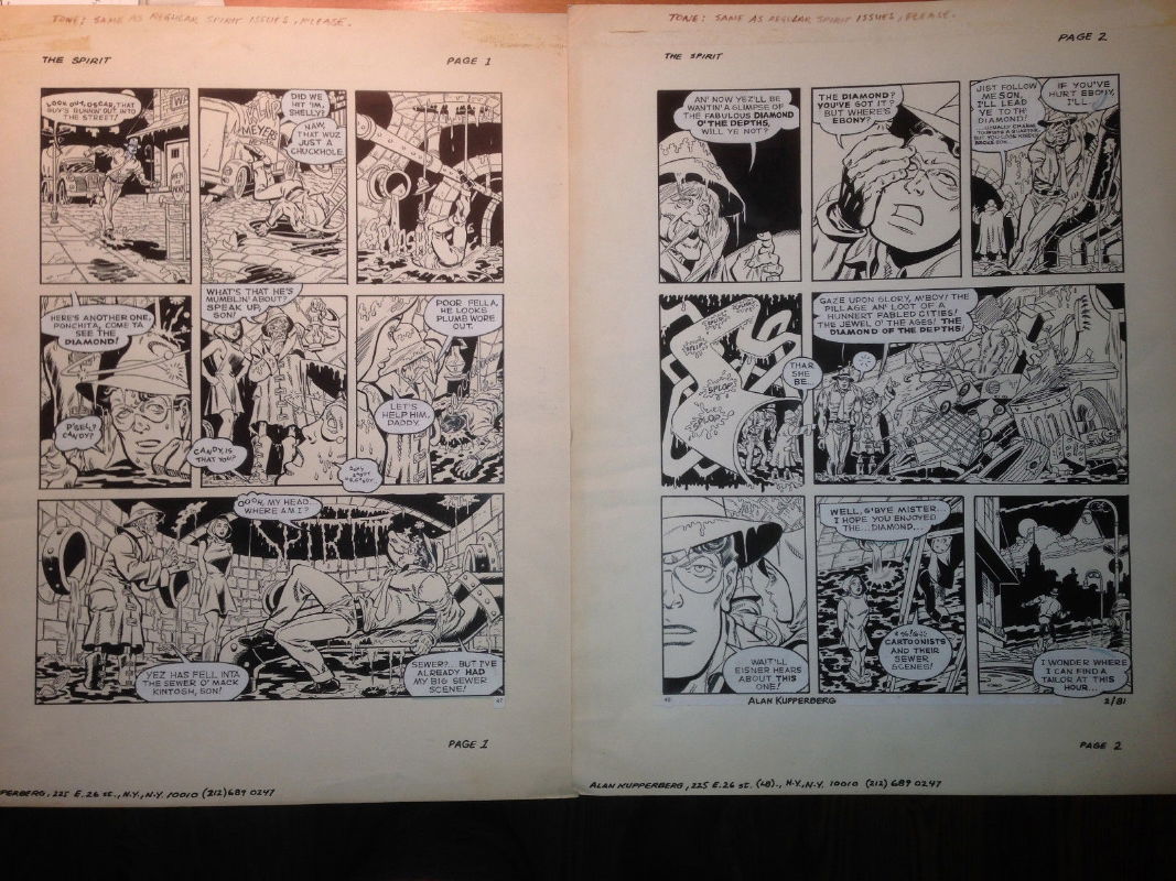 Alan Kupperberg: Spirit Jam pages 46-47, in Daniel Theodore's Hall of ...