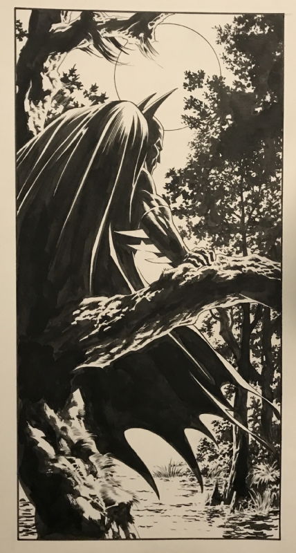 Wrightson/Nowlan, in Steve Niles's Steve Niles Comic Art Gallery Room