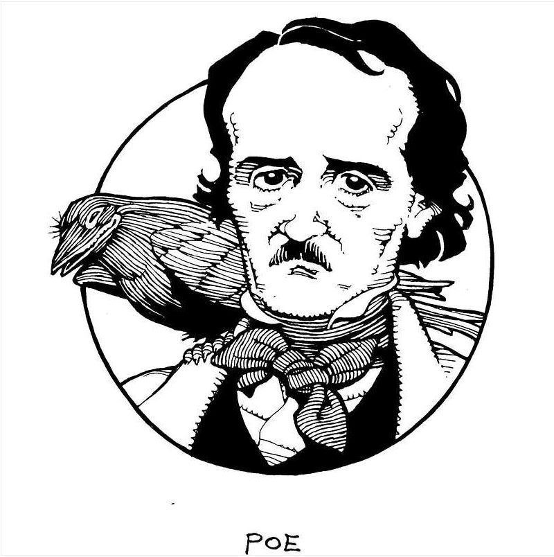 Geary Poe, in Steve Niles's Steve Niles Comic Art Gallery Room