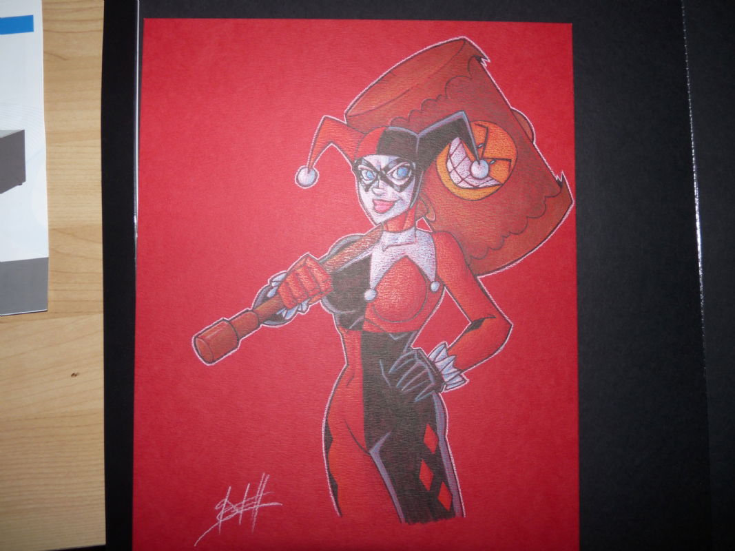 Harley Quinn, in Ken Koo's Misc. sketches Comic Art Gallery Room