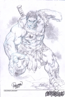 Gladiator Hulk by Carlo Pagulayan Comic Art