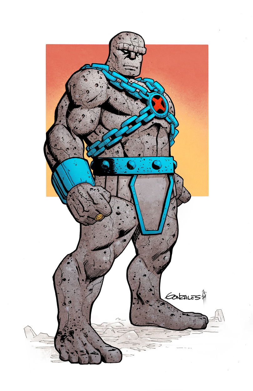 Blok By Gene Gonzales And Simon Gough In Travis Ellisors Legion Of Super Heroes Comic Art