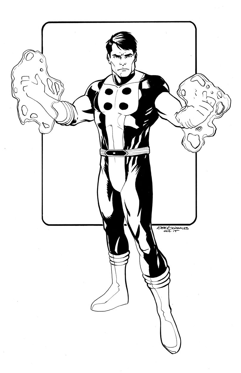 Cosmic King By Gene Gonzales And Simon Gough In Travis Ellisors Legion Villains Comic Art