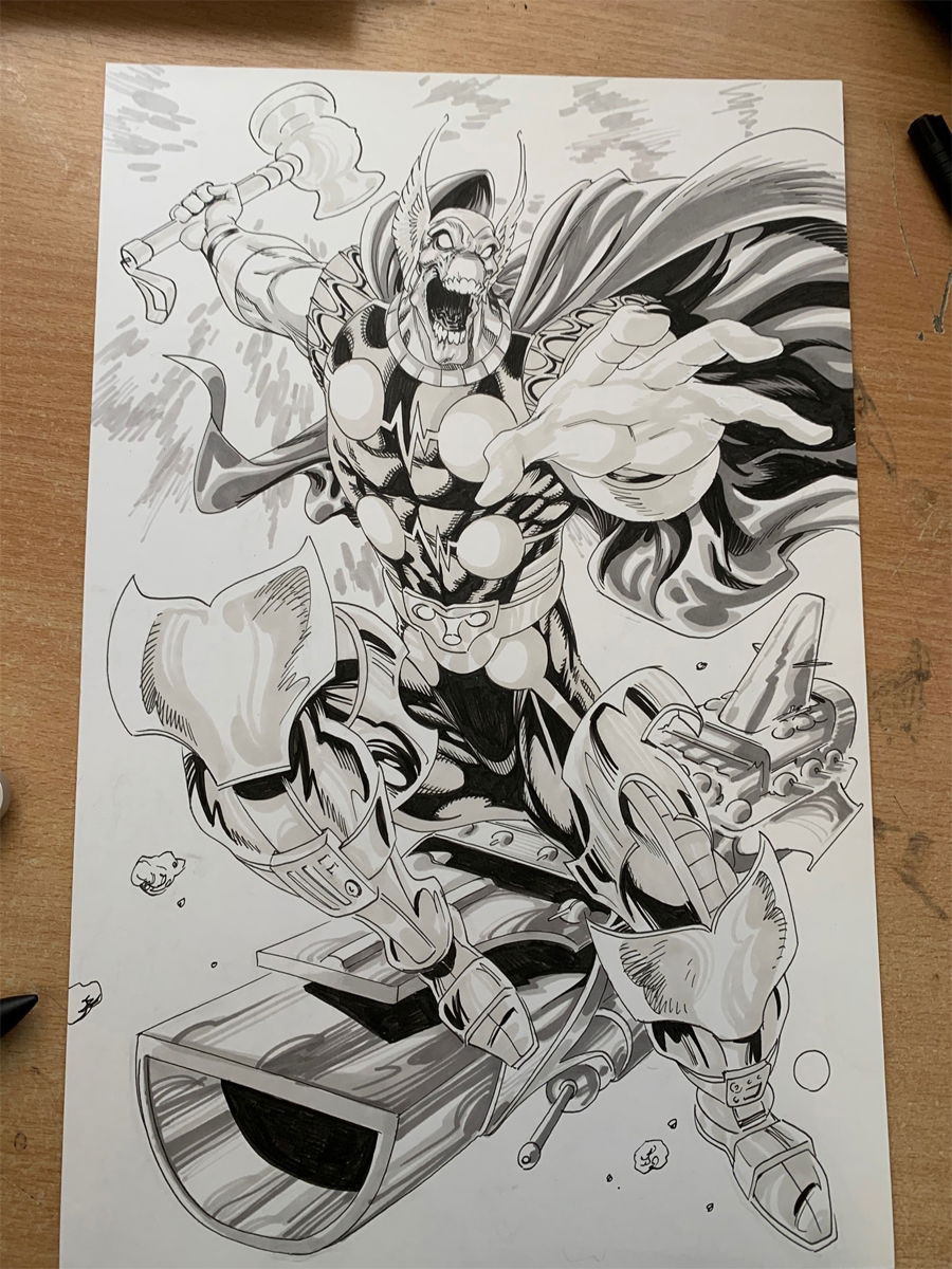 Beta Ray Bill by Nathan Stockman, in Travis Ellisor's Beta Ray Bill ...