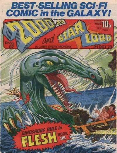 2000AD: Prog 87 (1978); Flesh Book2: pt 2, p22, in Ben Heywood's 2000AD ...