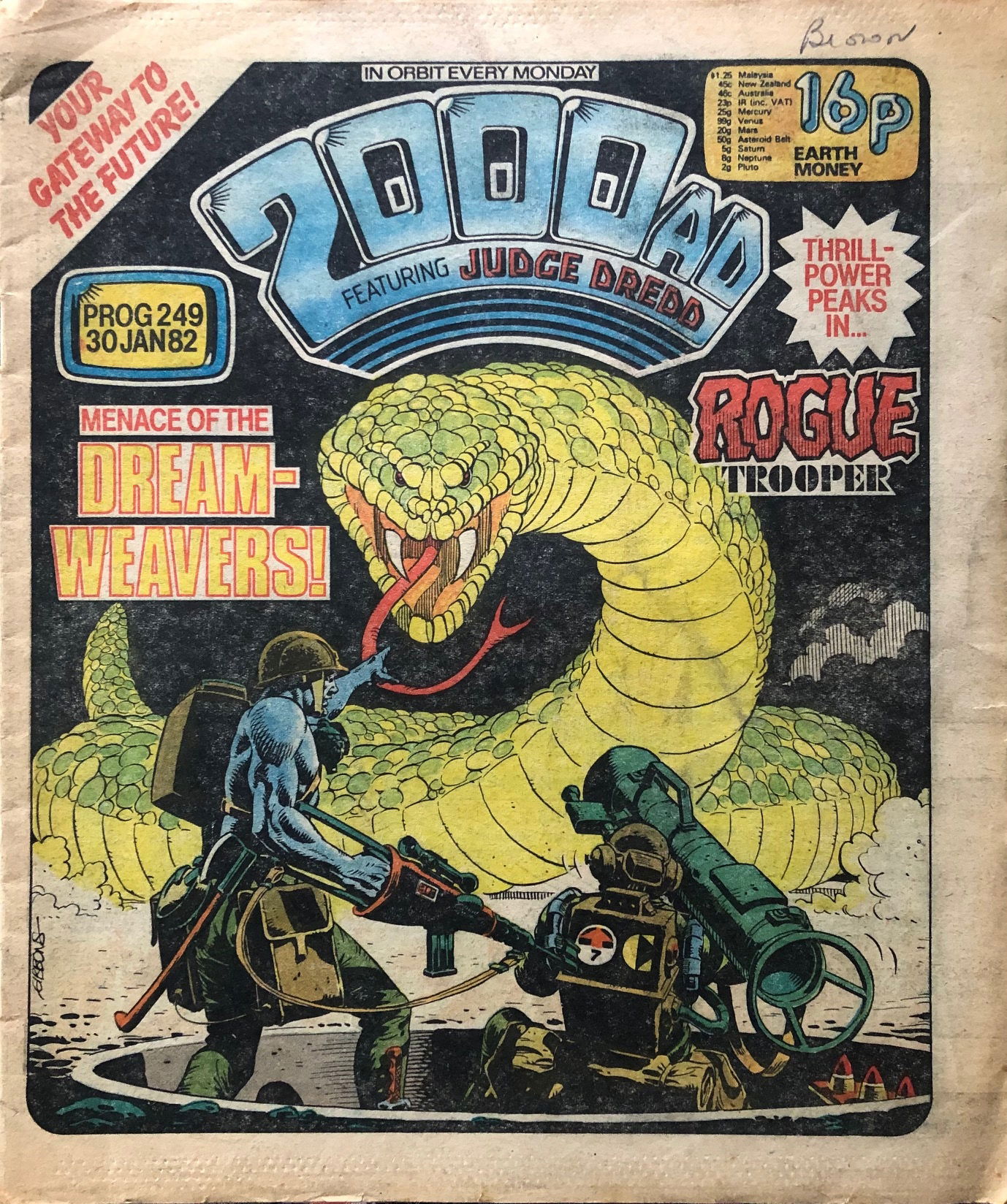 2000AD: Prog 249 (1982): Nemesis The Warlock, Book 2 Chap 4 p 10, in ...