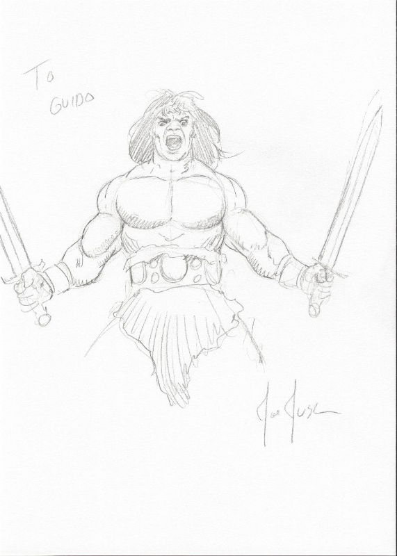 Joe Jusko Conan, in Guido de Bue's Convention File 2007 F.A.C.T.S ...