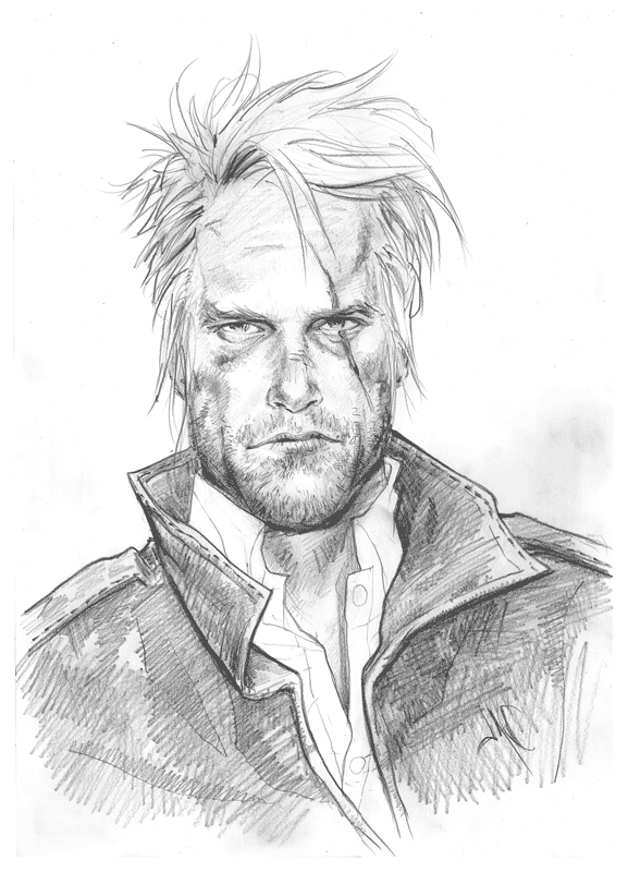 Hellblazer John Constantine, in Joel Carpenter's Character Sketches ...