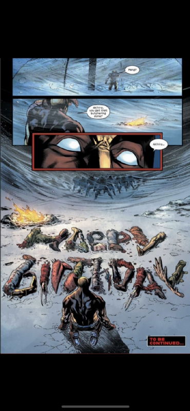 Happy Birthday! The Death Of Daken By Sabretooth (Wolverine #41 Page 22 ...