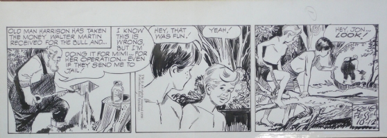 CREIG FLESSEL- DAVID CRANE 10-12, 1970 Comic Art