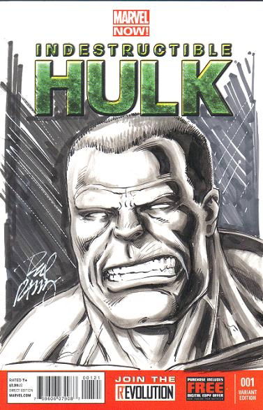 Indestructible Hulk #1: Hulk by Rodney Ramos (New York Comic Book ...