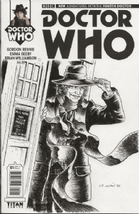 Doctor Who: New Adventures With The Fourth Doctor #1: Fourth Doctor by Charles P. Wilson III Comic Art