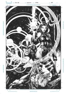 X-Men #8 Cover Variant by Kael Ngu  Comic Art