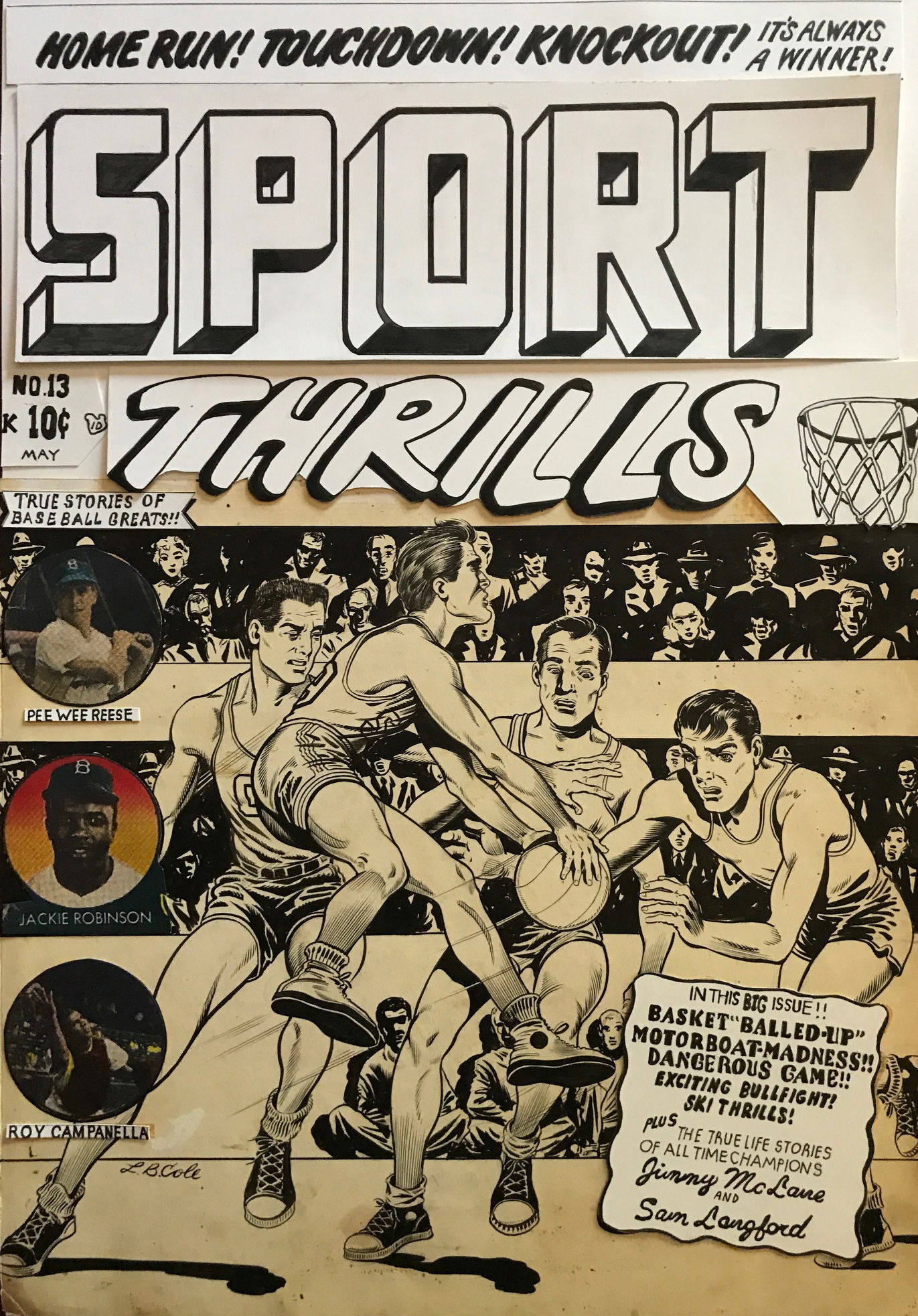 Sport Thrills # 13 By L.B. Cole, In David Grisez's David Grisez Comic ...