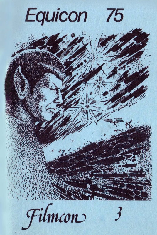 1973 Spock In Jim Pinkoskis Jim Pinkoski Comic Art Gallery Room 5275