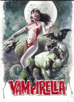 JG JONES Vampirella, Comic Art