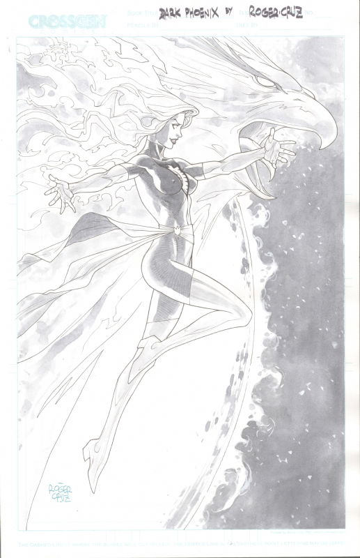 Roger Cruz - Dark Phoenix, in tony kordos's Phoenix Comic Art Gallery Room