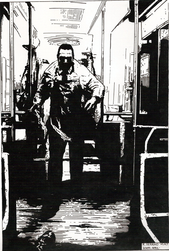 Clive Barker's Midnight Meat Train by Richard Serrao Comic Art
