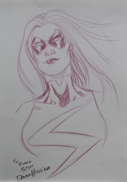 Miss Marvel (David Messina), in Rubén Blázquez's Expocomic 2014 Comic ...