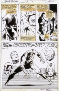 Black Panther 13 p31 (1978) Avengers  Comic Art
