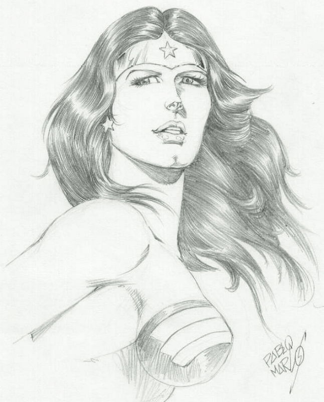 Wonder Woman by Pablo Marcos, in Heidi Meeley's Pin-Ups: Wonder Woman ...