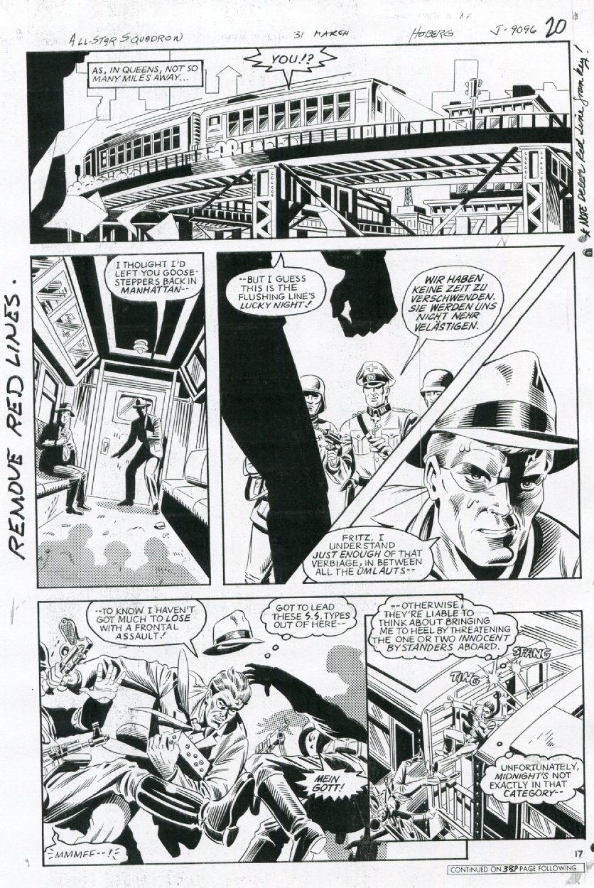 All Star Squadron 31, page 17, in michael dunne's All Star Squadron ...