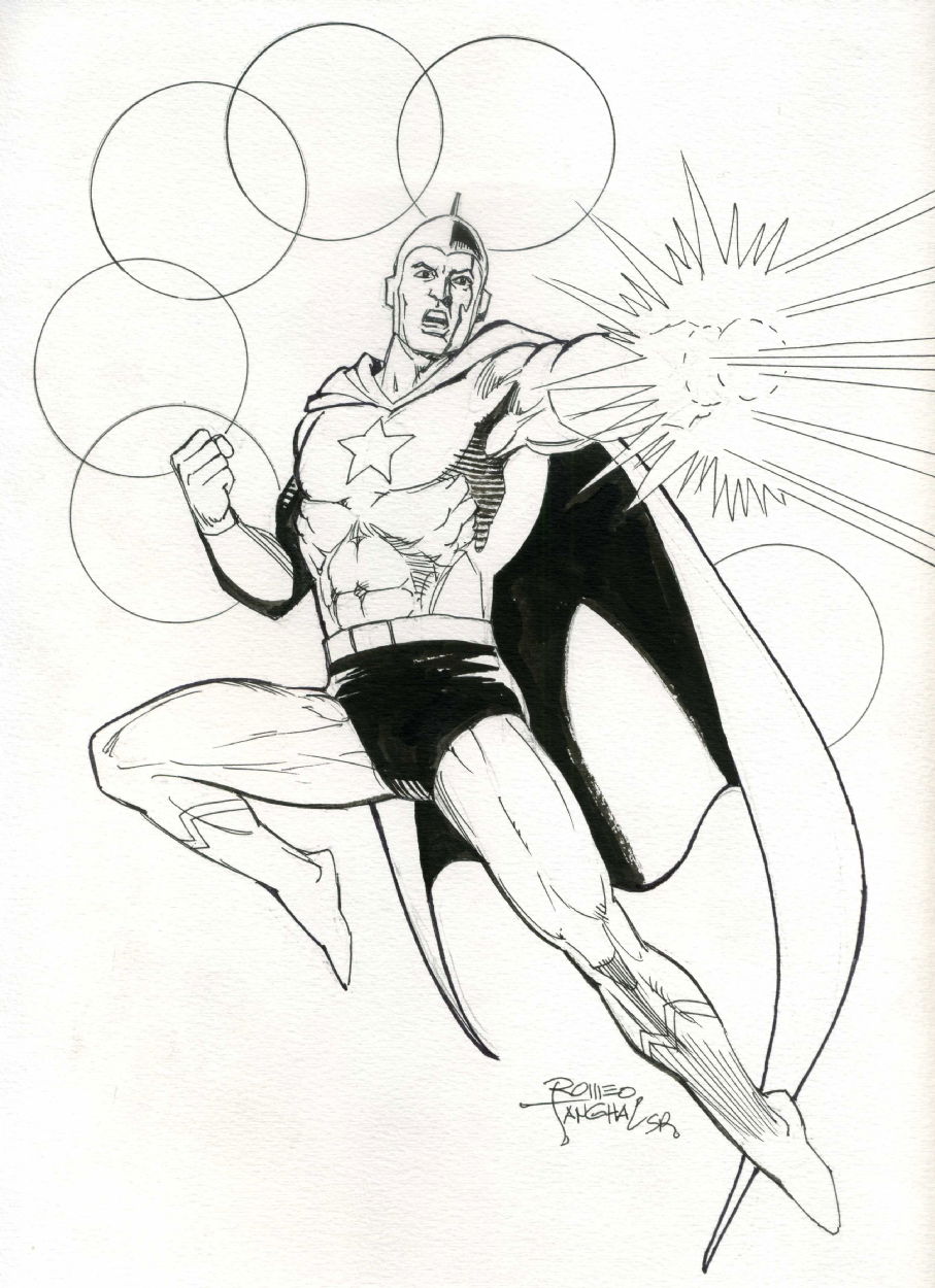 Starman by Romeo Tanghal, in michael dunne's JSA by Romeo Tanghal Comic ...