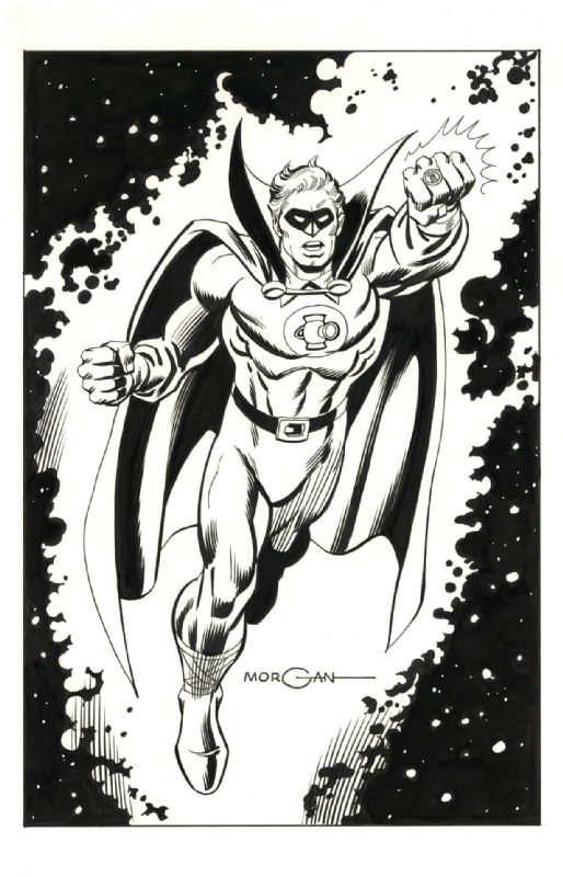 Green Lantern - Alan Scott by Tom Morgan, in michael dunne's JSA by Tom ...