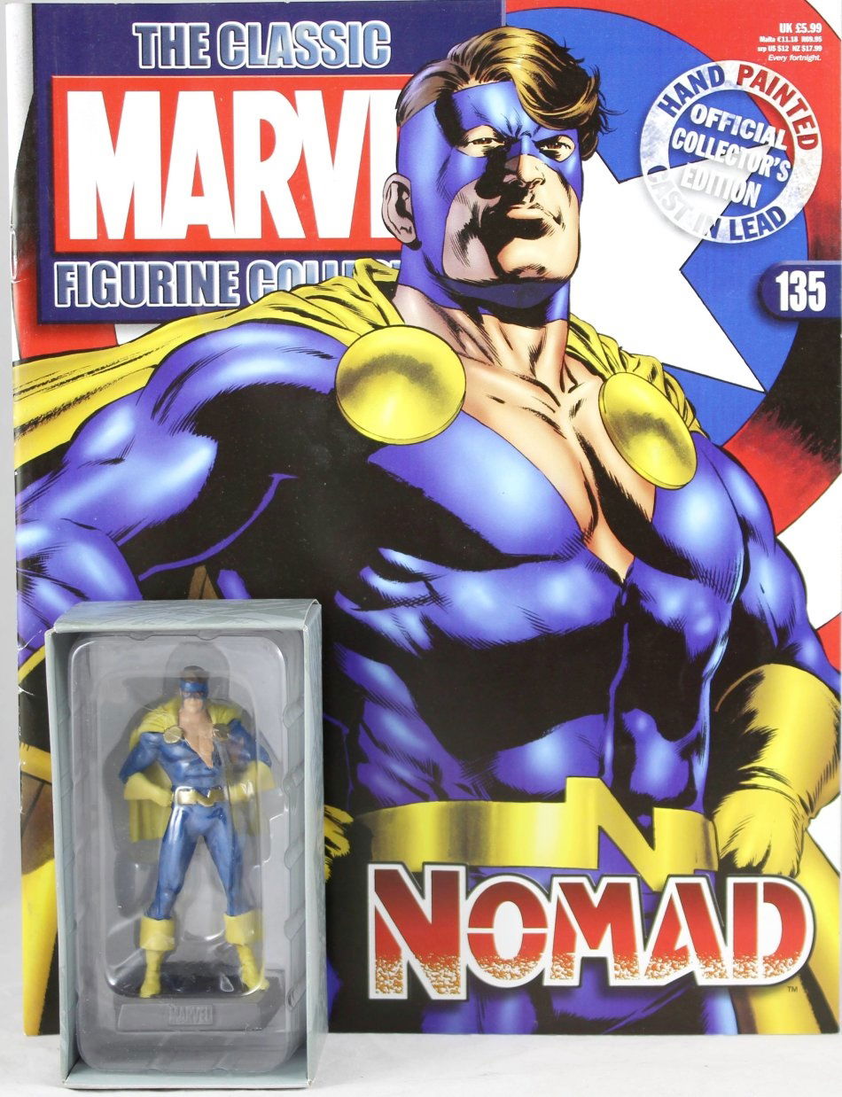 Marvel Figurine Collection #135 Cover Nomad, in Nathan Hanley's Nomad ...