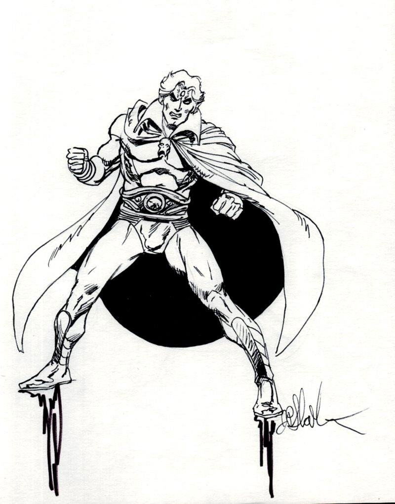 Adam Warlock by Jim Starlin, in Nathan Hanley's Nathan's Gallery ...