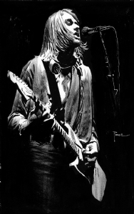 Kurt Cobain by Richard Pace Comic Art