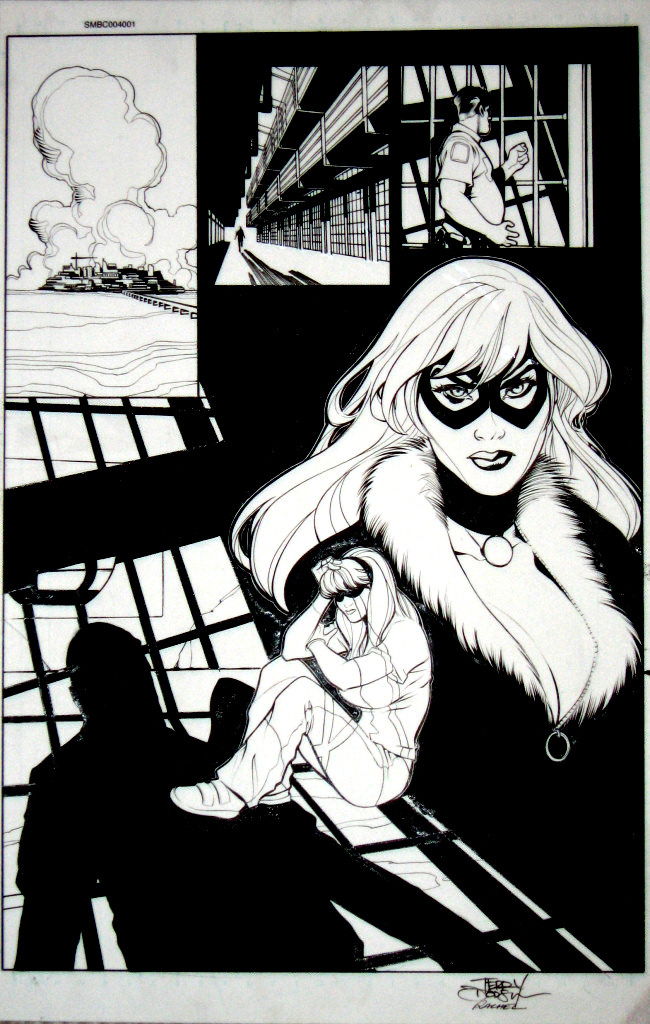 Spider-man and the Black Cat # 4 pg.1 -(spashpage)- by Terry & Rachel ...