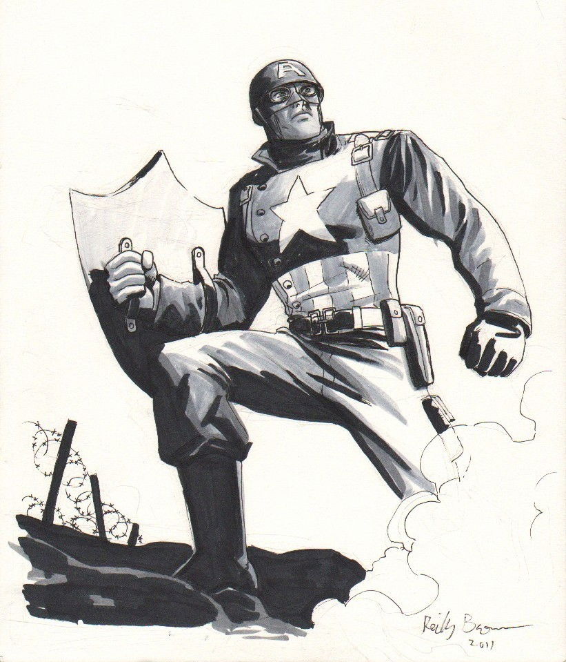 Ultimate WWII Captain America by Reilly Brown, in Danny Morales's Brown ...