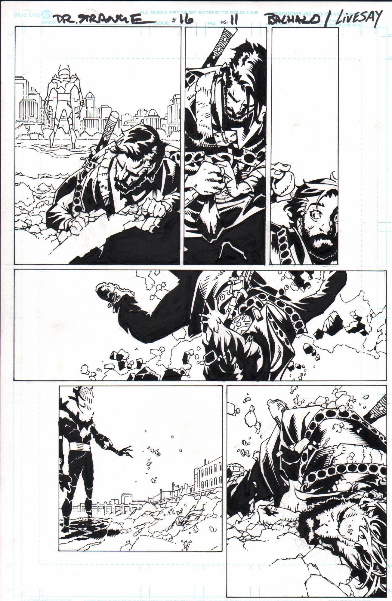 SOLD Dr Strange 16 Pg 11 By Chris Bachalo In Danny Morales S Zz