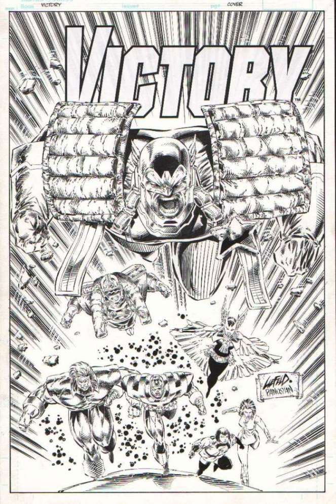 *SOLD* Victory #1 cover by Rob Liefeld, in Danny Morales's zz-Sold ...