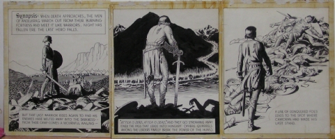 Prince Valiant 1939 top tier, Comic Art