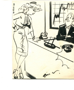 Girlie Cartoons for Sale or Trade - George Hagenauer's Original Comic Art  Gallery at 