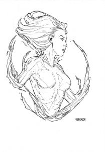 Grace (from Soulfire) by Alex Konat, in Paul Deatherage's Commissions Comic  Art Gallery Room