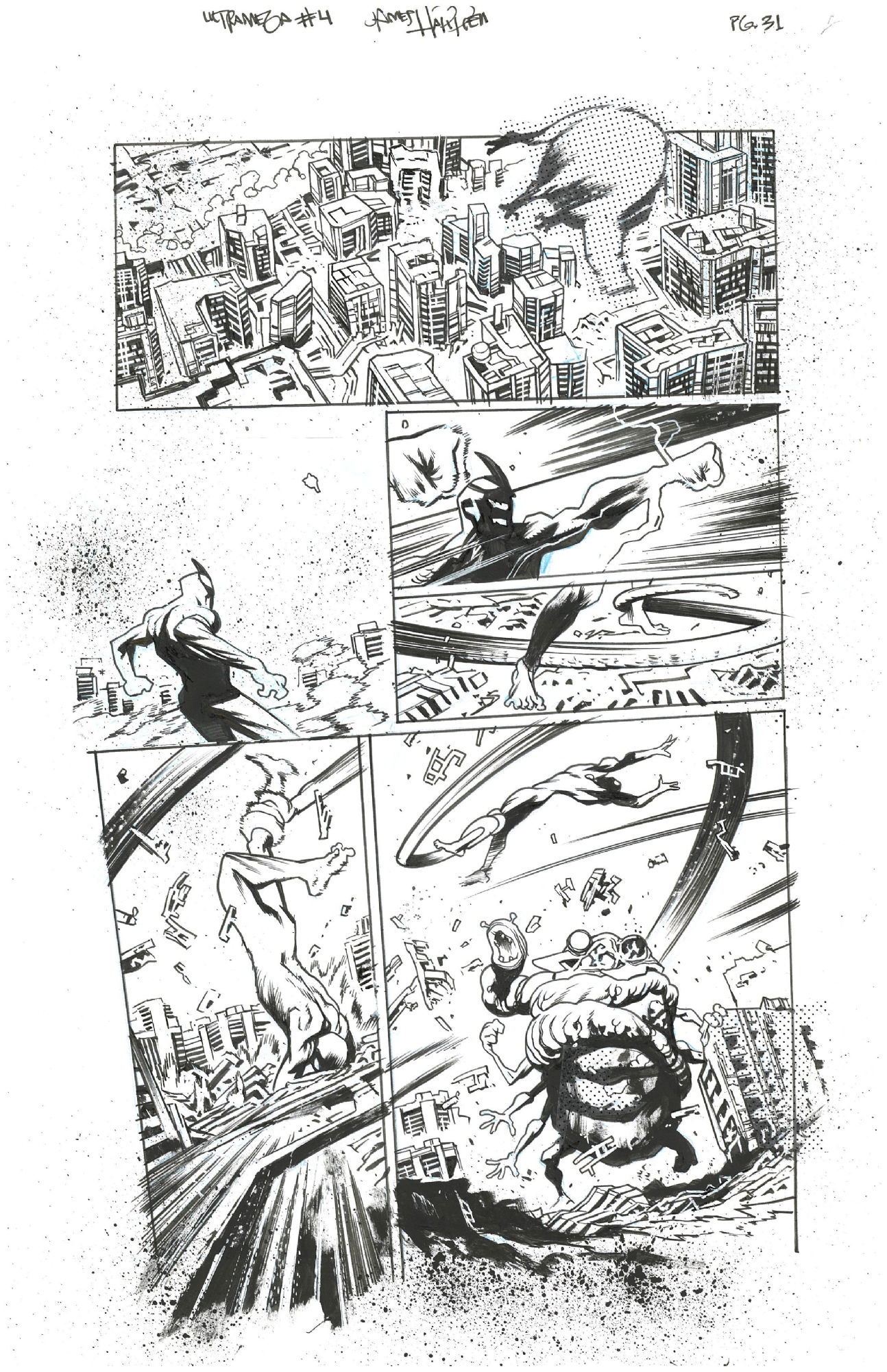 Ultramega #4 pg 31 (James Harren all), in McSpidey Fan's 6e. Modern ...