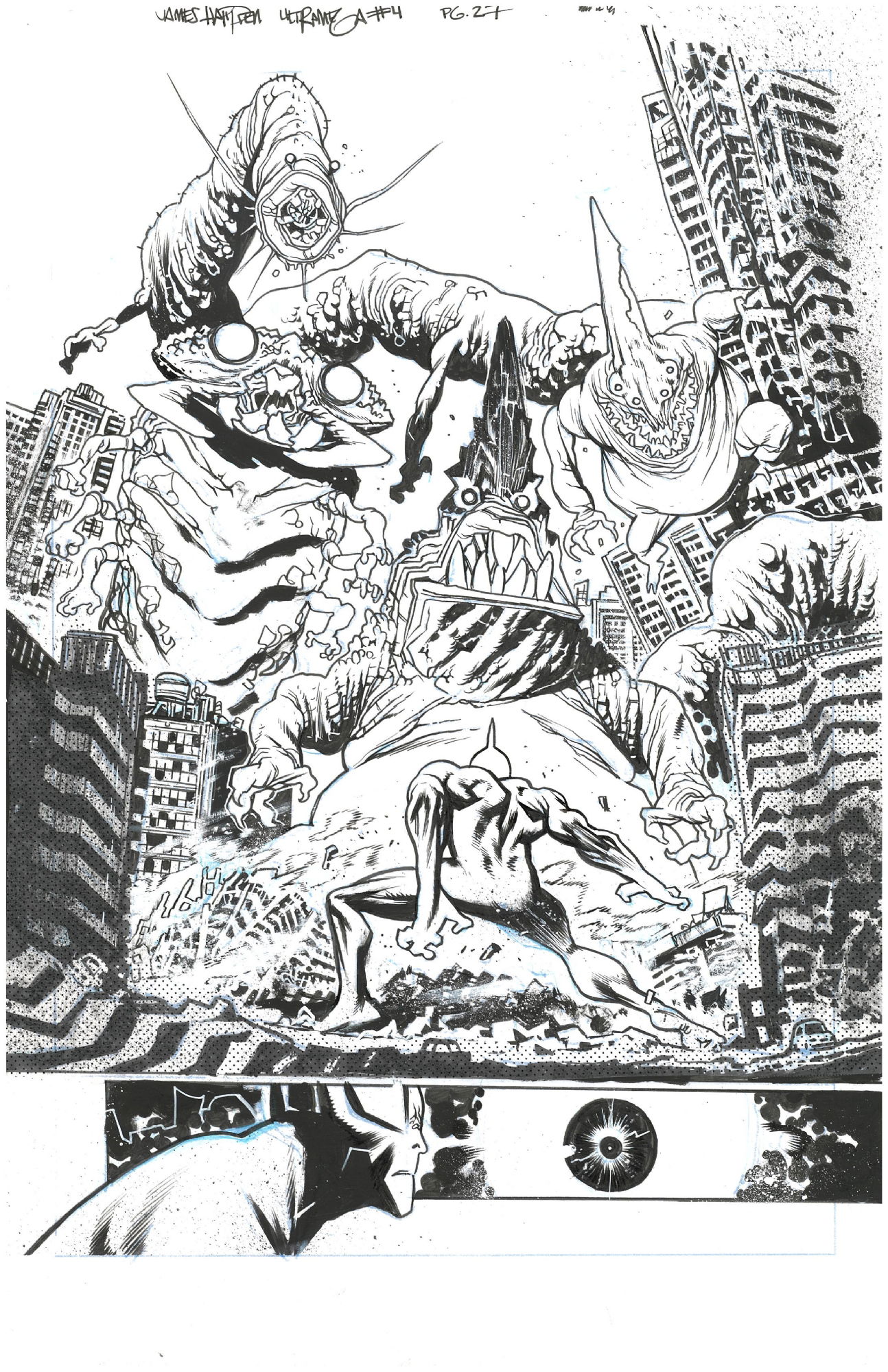 Ultramega #4 pg 27 (James Harren all), in McSpidey Fan's 6e. Modern ...